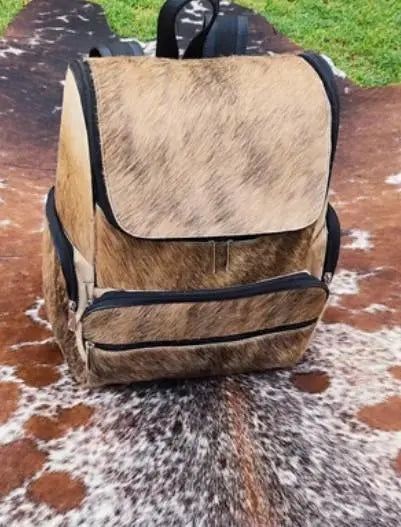 Cowhide Backpack