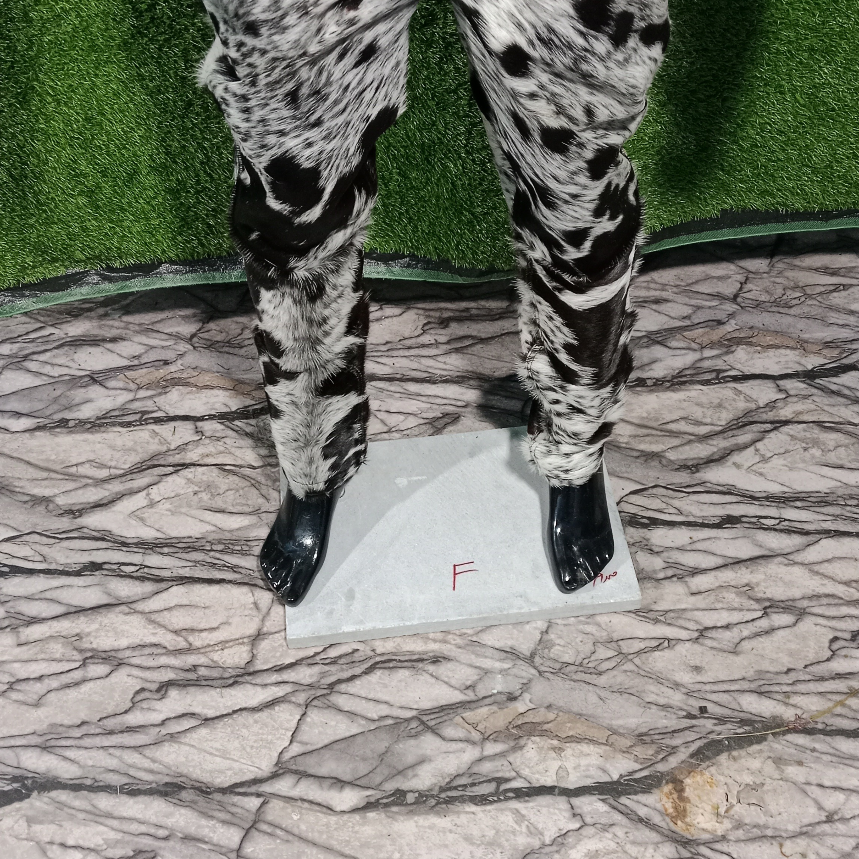 Cowhide Jacket And Pant Set Pony Skin Jacket