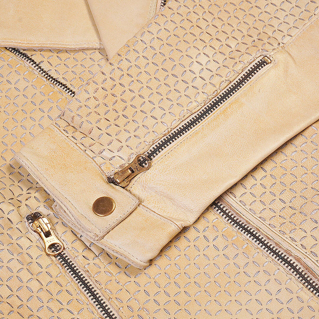 Bella Gray Leather Jacket for women, showcasing a chic and sleek design, perfect as a fashion statement outerwear piece.