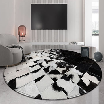 Pony Skin Patchwork - Cowhide Rug with Gorgeous Handcrafted Design -  Uncommon Housewarming Present
