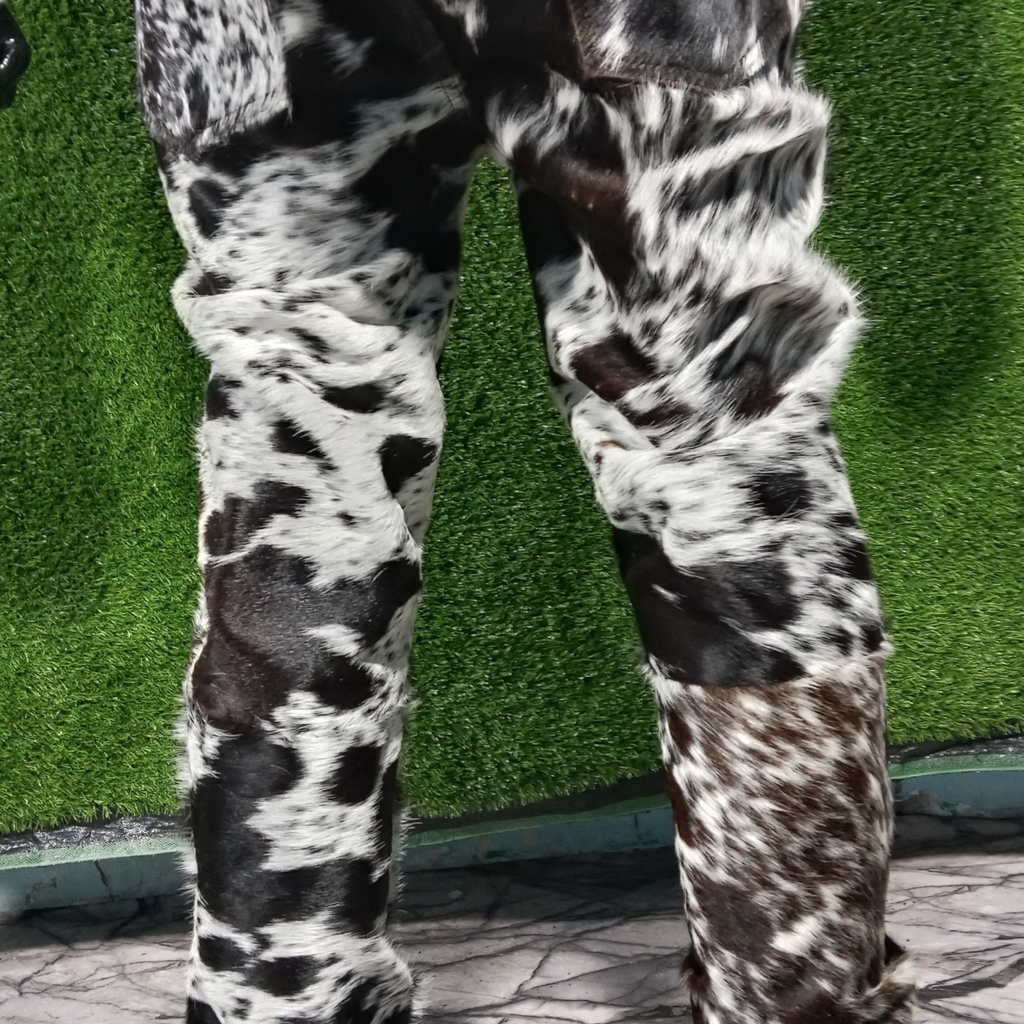 Cowhide Jacket And Pant Set Pony Skin Jacket