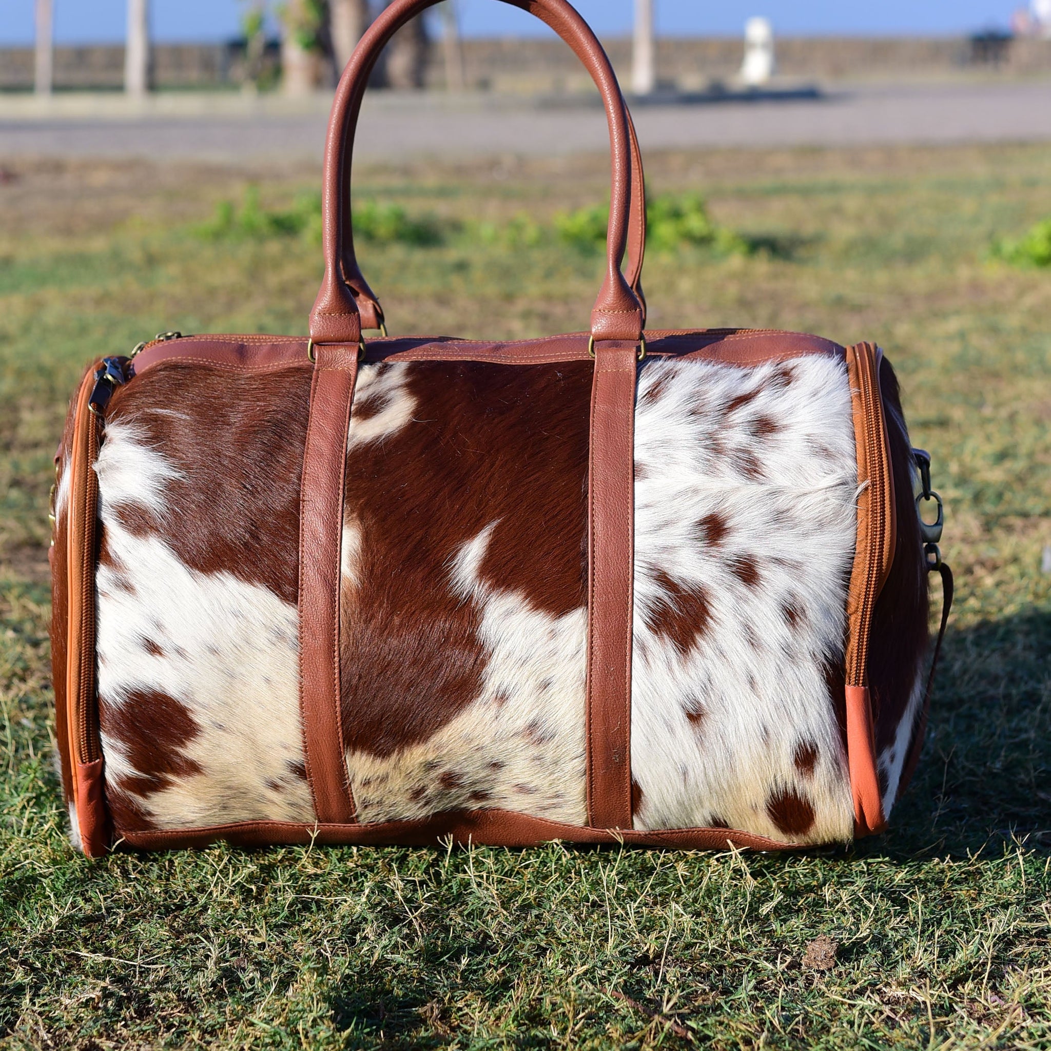 Cowhide Duffel bag