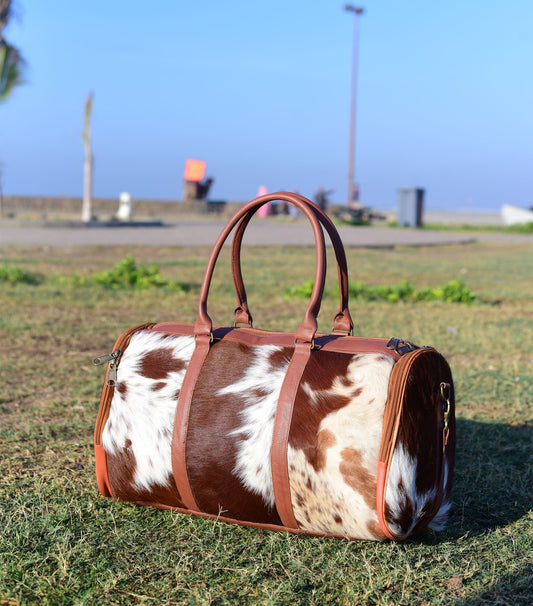 Cowhide Duffel bag