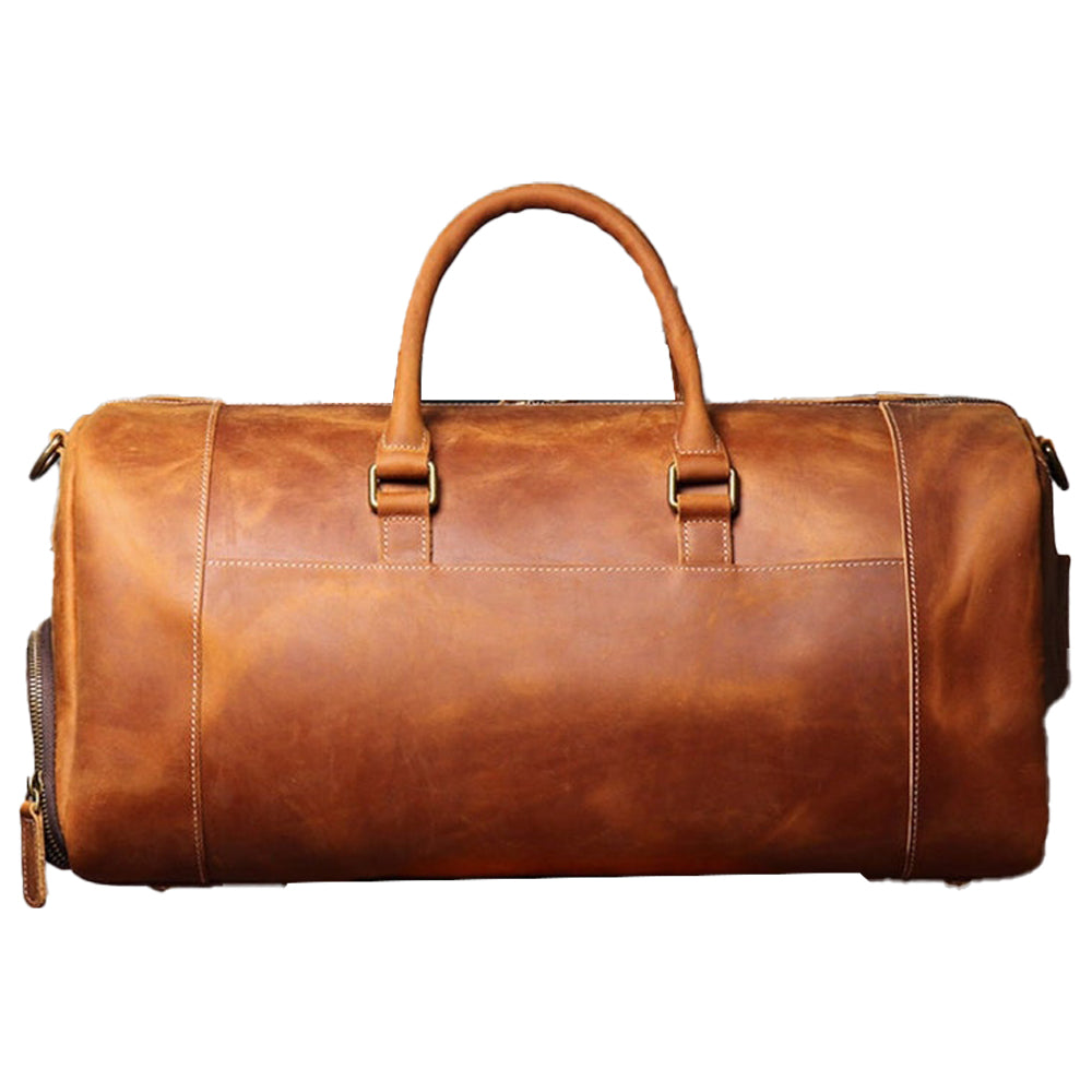 Leather Duffel Bags For Men's