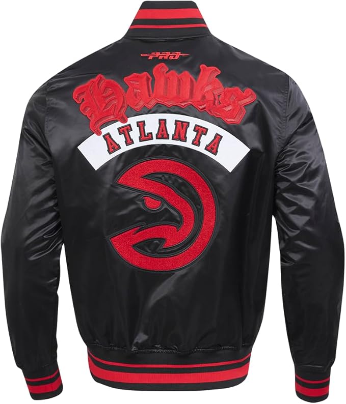 Atlanta Hawks Mens NBA Best Of Satin Jacket