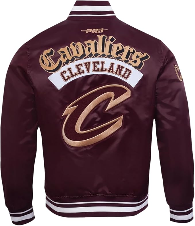 Cleveland Cavaliers Mens NBA Best Of Satin Jacket