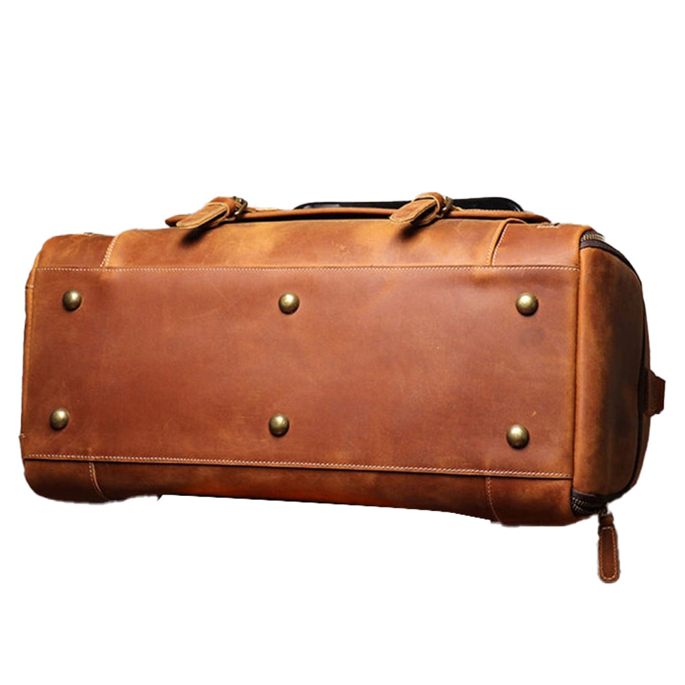 Leather Duffel Bags For Men's