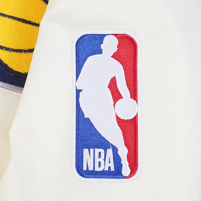 Indiana Pacer NBA Best Of Satin Jacket Midnight Navy