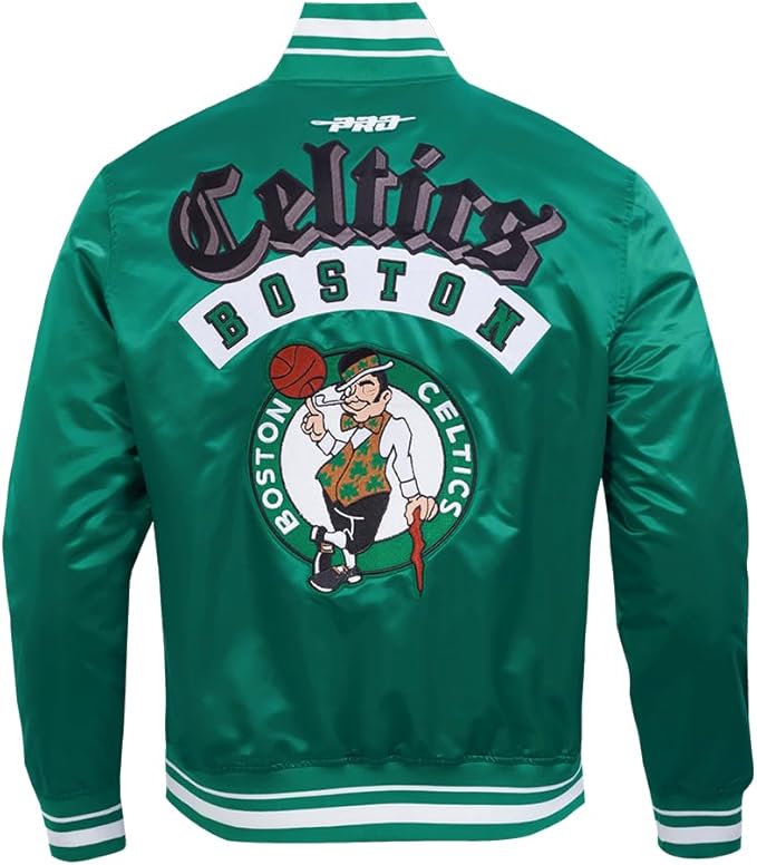 Boston Celtics Mens NBA Best Of Satin Jacket