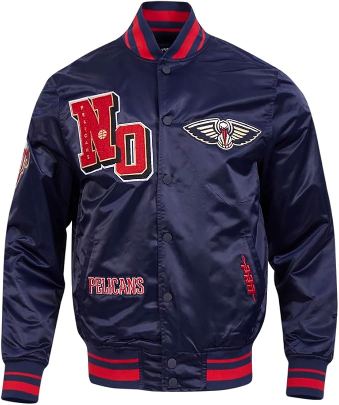 New Orleans Pelicans Mens NBA Best Of Satin Jacket