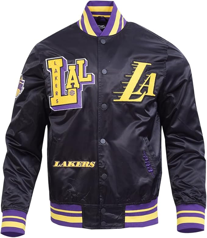 Los Angeles Lakers Mens NBA Best Of Satin Jacket