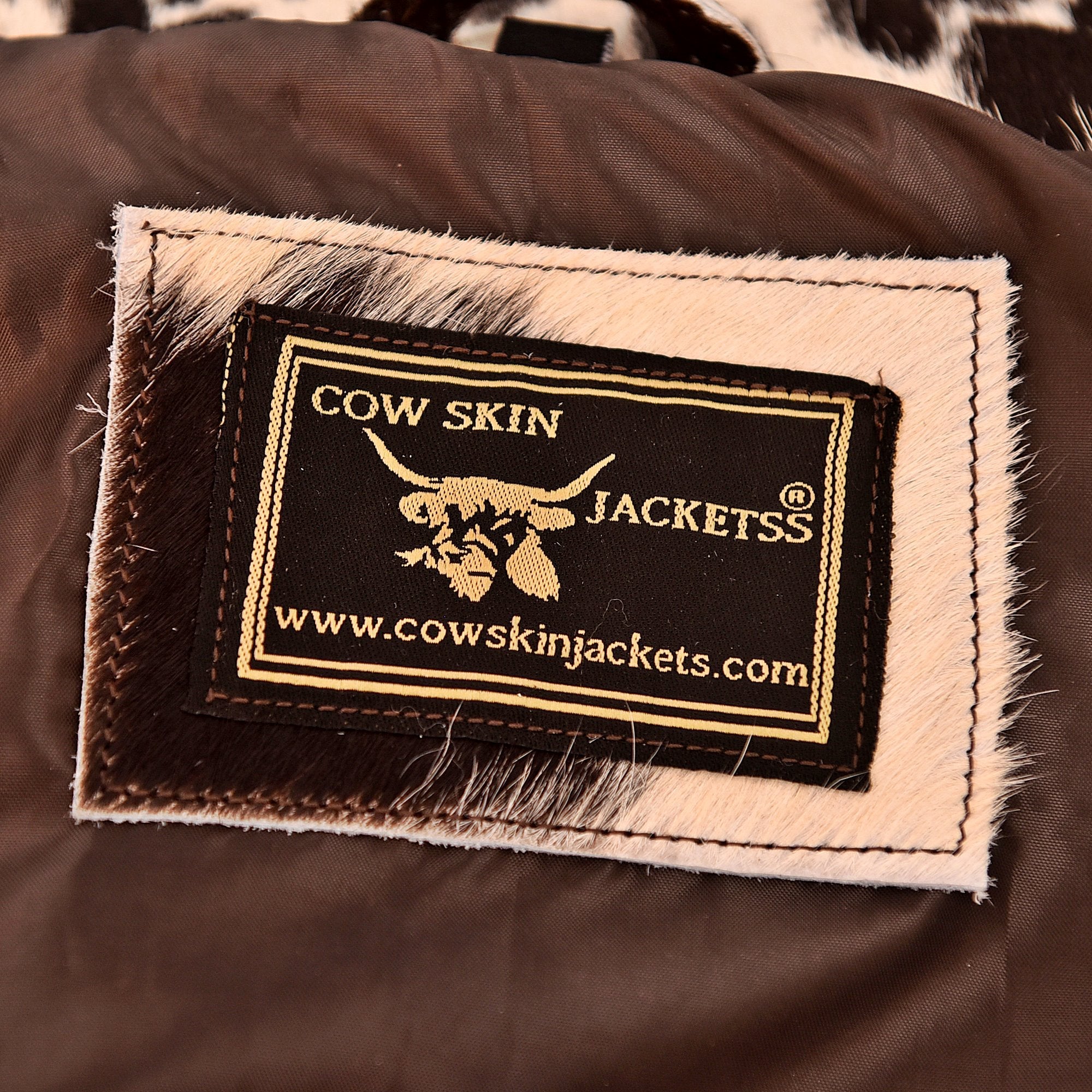 Women's Western Style Cowhide Leather Long Trench Coat