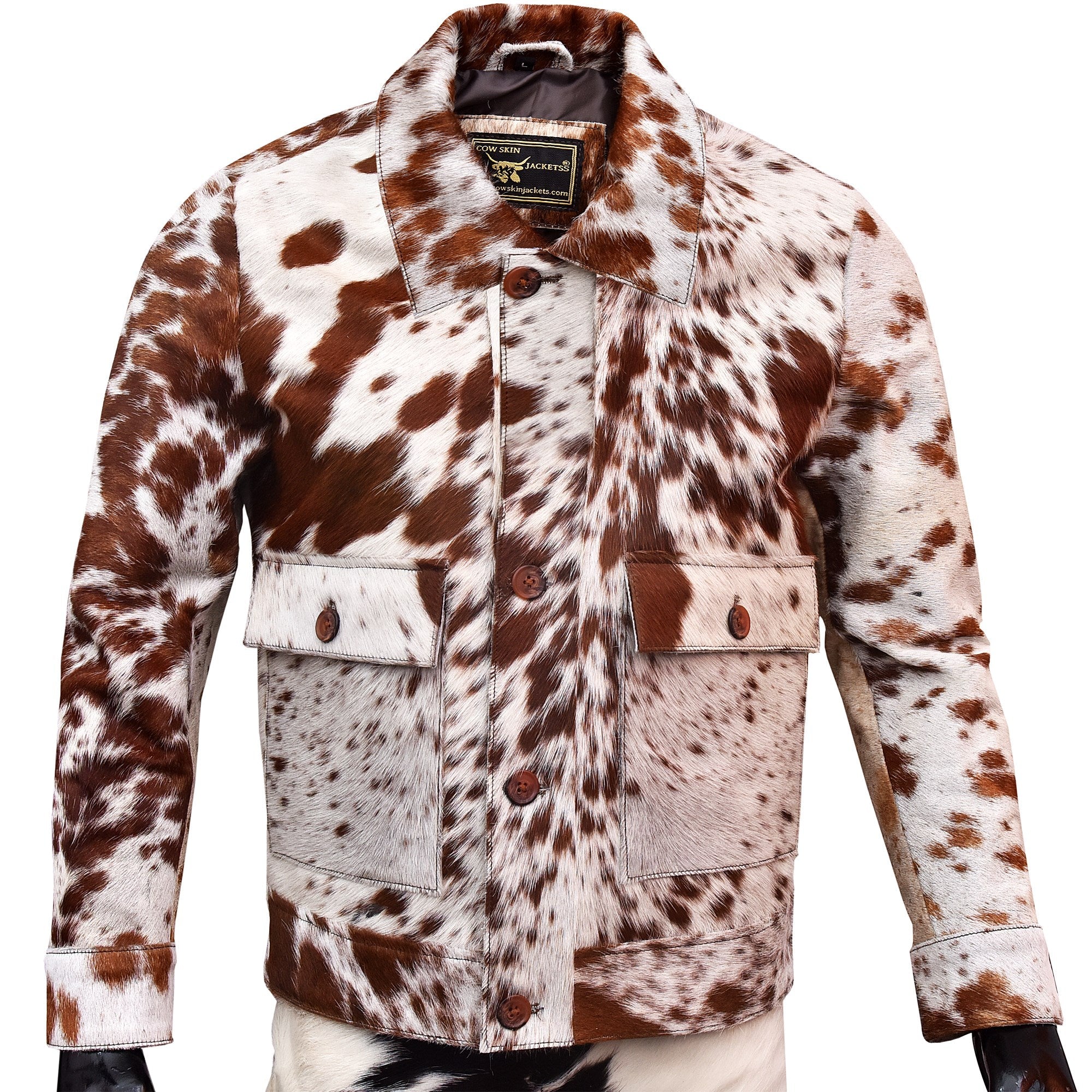 Unique Jacket Animal Prints - Pony Skin Leather Jacket
