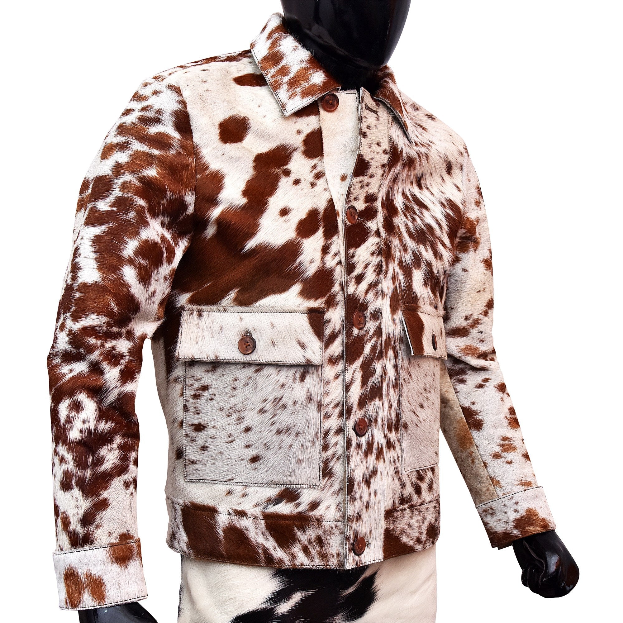 Unique Jacket Animal Prints - Pony Skin Leather Jacket