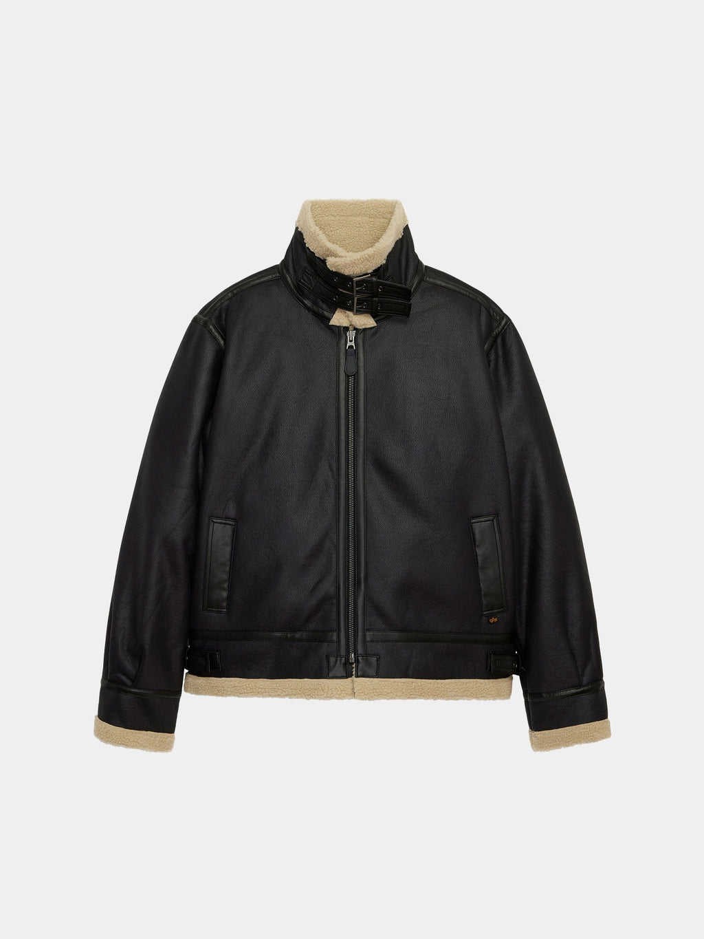 Original B-3 Shearling Aviator Jacket – Genuine Cowhide Leather with Mouton Wool Lining | Cowskin Jackets