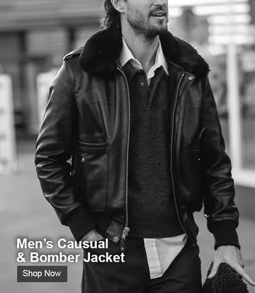 Men's Bomber Leather Jackets – Classic & Stylish Outerwear for All Seasons | Jacket Makers USA & UK

