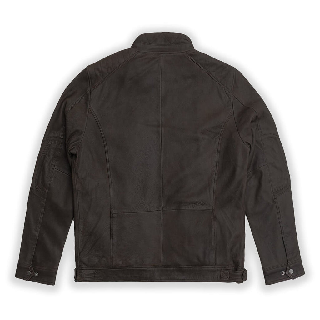Elegant handcrafted olive green leather bomber jacket, an ideal birthday gift for the fashion-forward individual.