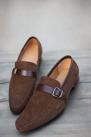 brown suede loafers, vintage loafers, leather loafers, suede loafers, suede shoes, slip on loafers, dress shoes, slip ons, shoes, genuine leather, loafers, brown loafers, penny loafer, handmade shoes, suede slip-on shoes