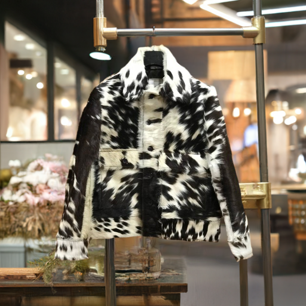 Cow Skin Jacket for Men Versatile & Comfortable