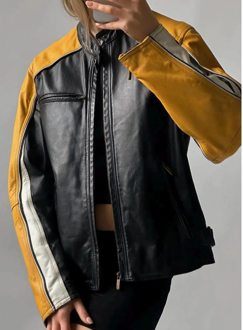 Ladies Black Premium Leather Bomber jacket, Oversize Black Jacket For All Retro, Biker Leather Jacket, Classic Designer leather Jackets.