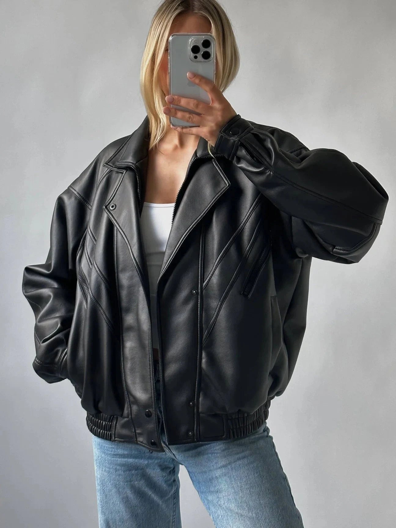 oversized leather jacket Oversized leather jacket for women Best oversized leather jacket for women leather jacket genuine black leather women jacket women leather jacket oversized black with hood