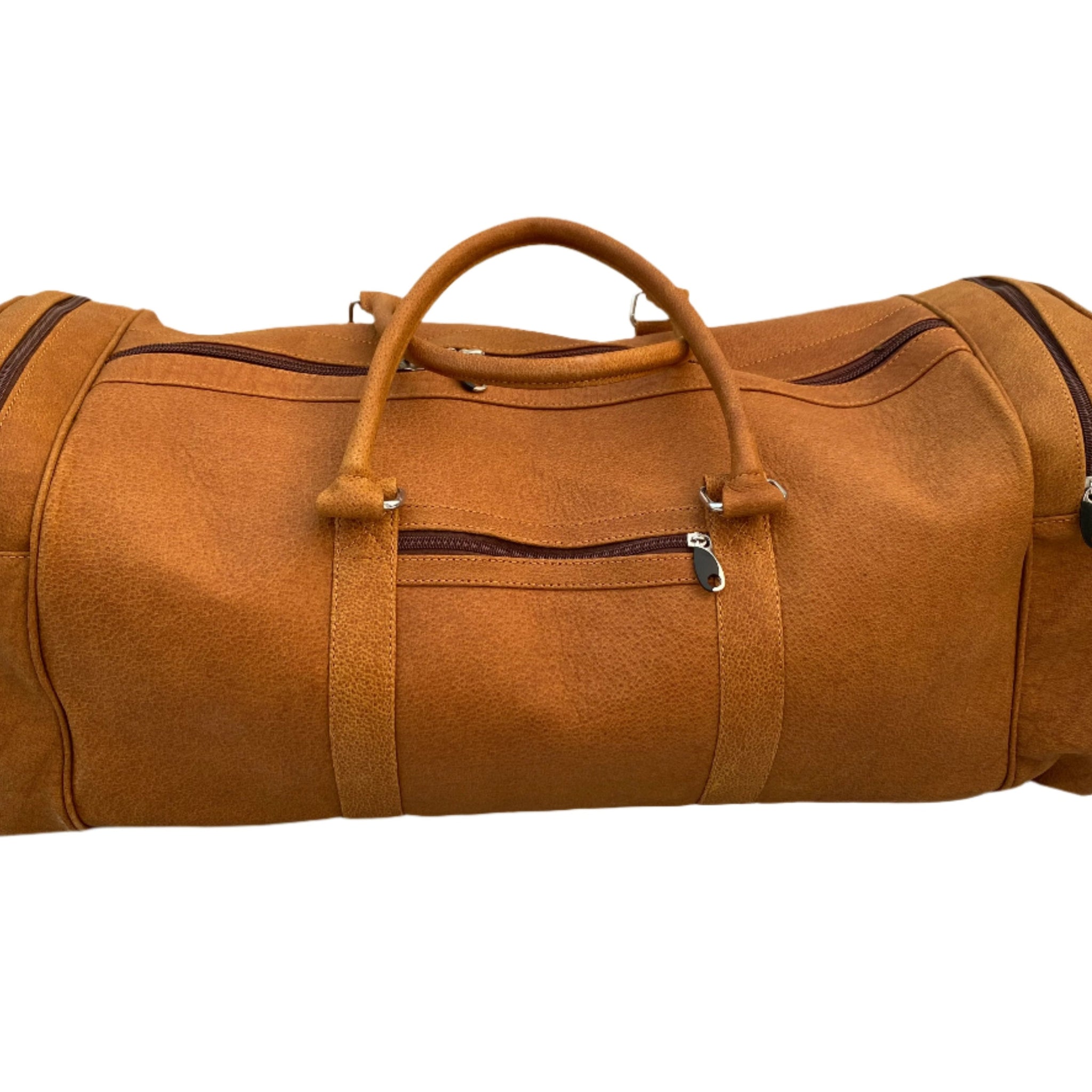 leather travel bag