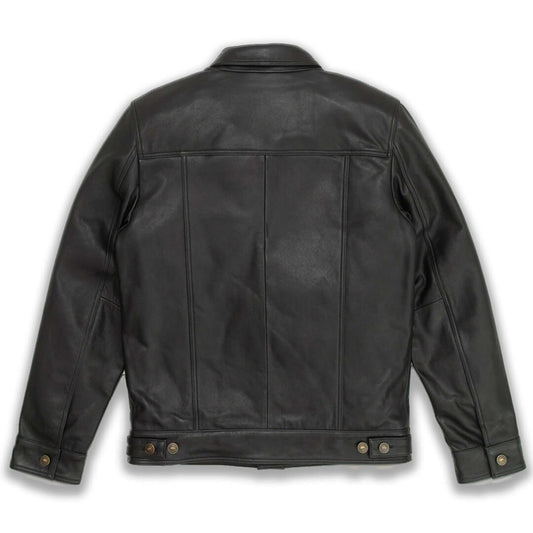 Sleek Mateo Black Leather Jacket Timeless Fashion