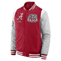 Alabama Crimson Tide Elements Elite Varsity Fan Jacket – Men’s Crimson Full-Snap Style