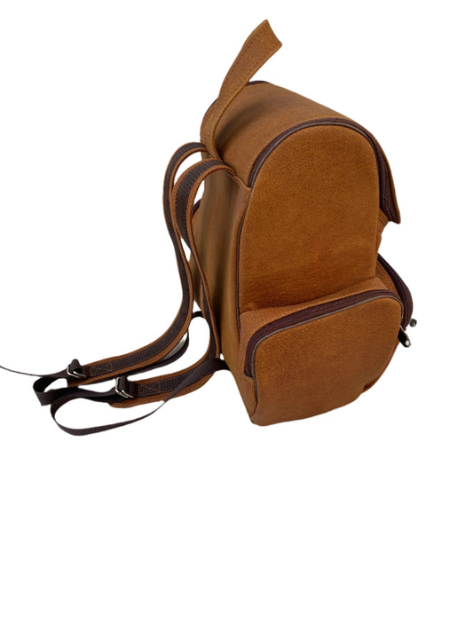 Premium Full Grain Leather Backpack: Classic Style & Durability