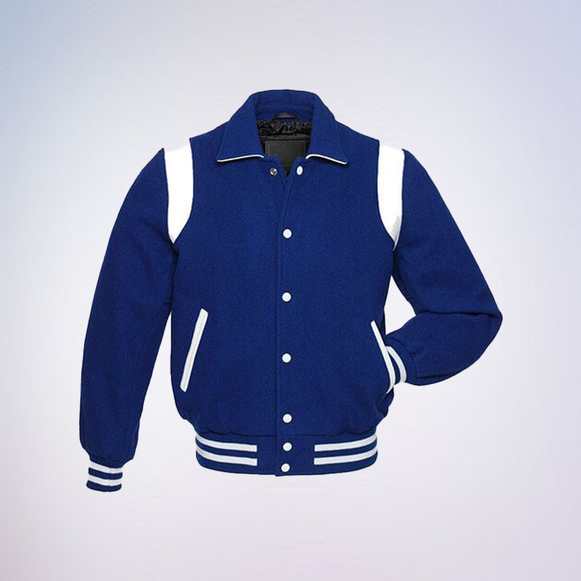 Varsity Jacket for Men - Stylish Retro College Wool Jacket – The