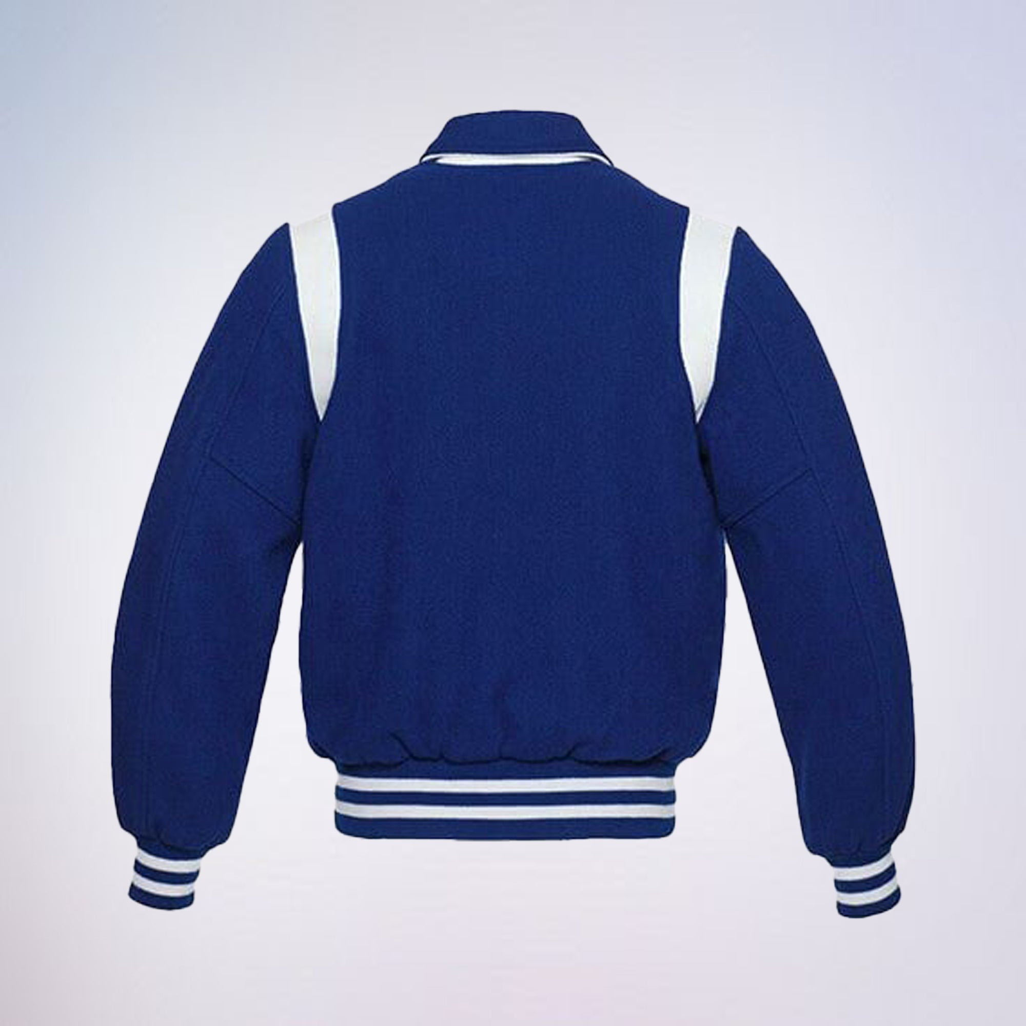 Varsity Jacket for Men, Stylish Retro Blue Varsity Jacket MensCollege Jacket Wool Letterman Jacket Baseball Jacket The Jacket Makers