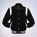Varsity Jacket for Men, Stylish Retro College Jacket Wool Letterman Jacket Baseball Jacket The Jacket Makers