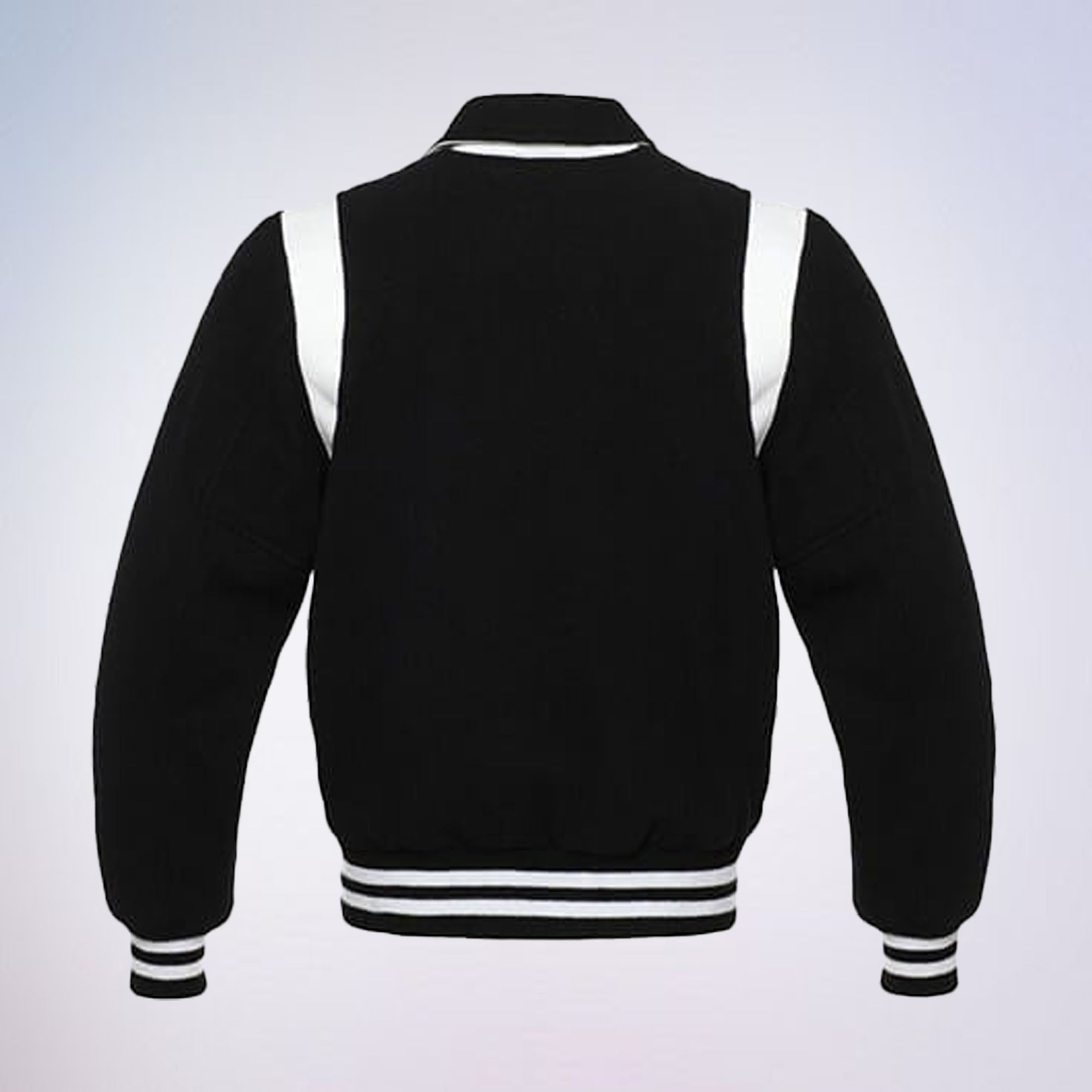 Varsity Jacket for Men, Stylish Retro College Jacket Wool Letterman Jacket Baseball Jacket The Jacket Makers